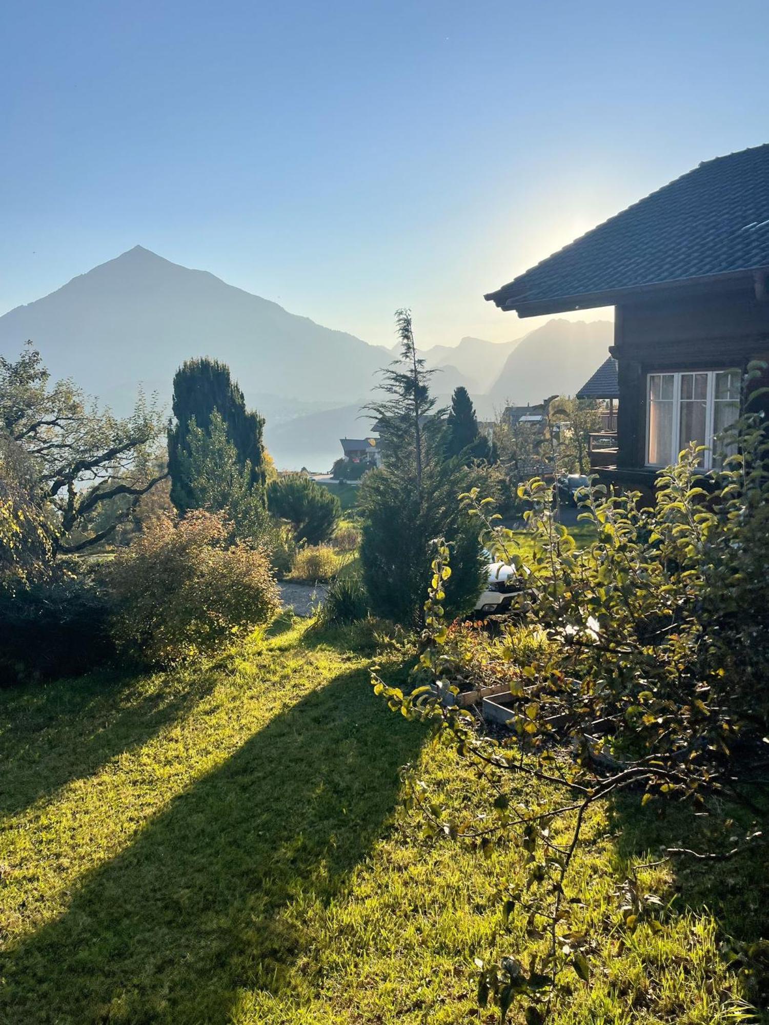Chalet Edelweiss Sigriswil Exterior foto